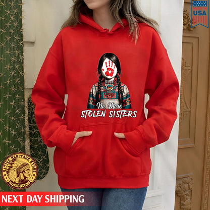 MMIW No More Stolen Sisters Red Hand Unisex T-Shirt/Hoodie/Sweatshirt