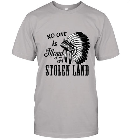 NO ONE IS ILLEGAL ON STOLEN LAND
