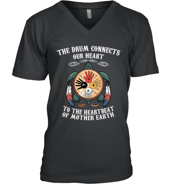 THE DRUM CONNECTS OUR HEART TO THE  HEARTBEAT OF MOTHER EARTH