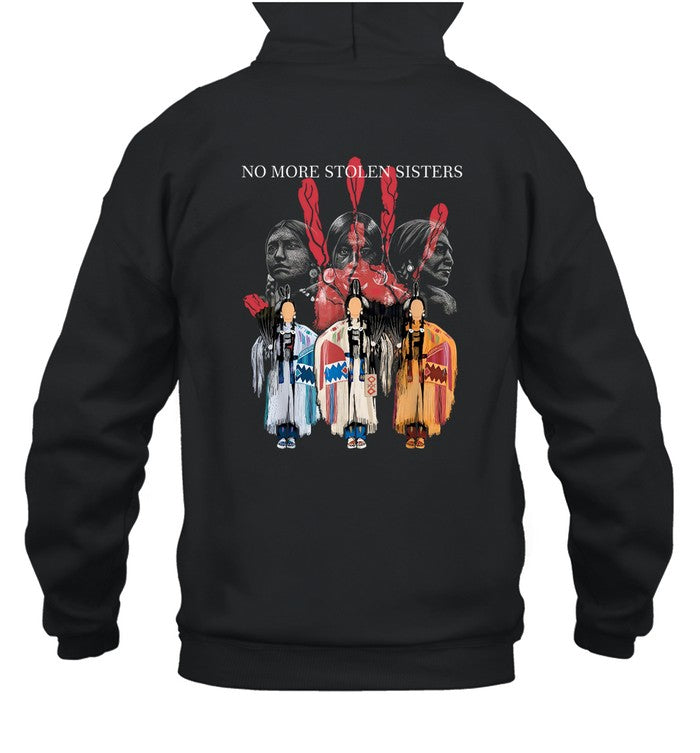 I WEAR RED FOR MY SISTERS - NO MORE STOLEN SISTERS - TWO SIDES
