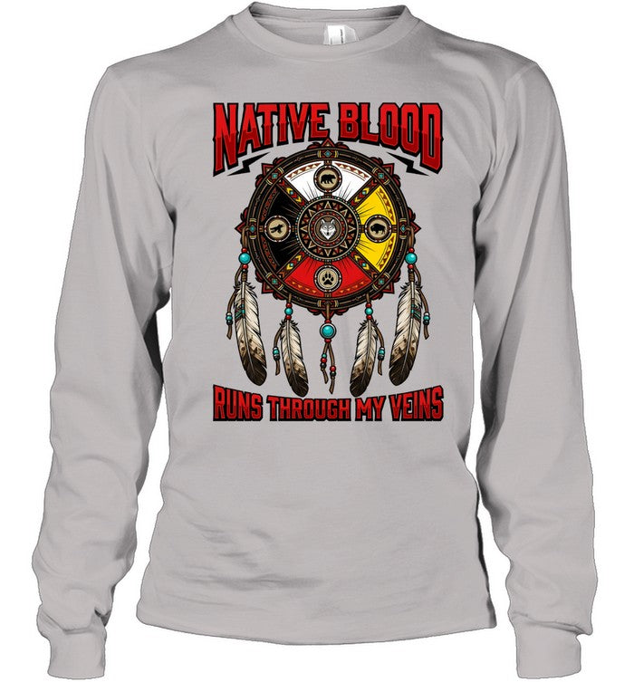 NATIVE BLOOD RUNS THROUGH MY VEINS