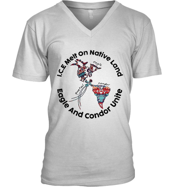 I.C.E MELT ON NATIVE LAND - EAGLE AND CONDOR UNITE