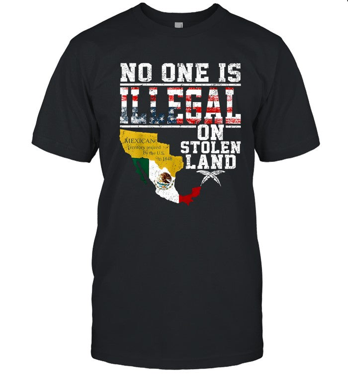 NO ONE IS ILLEGAL ON STOLEN LAND