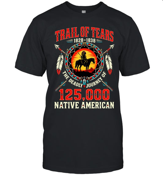 TRAIL OF TEARS 1828-1838 THE DEADLY JOURNEY OF 125,000 NATIVE AMERICAN