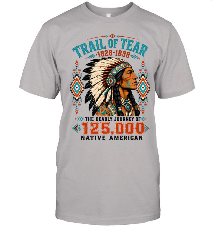 TRAIL OF TEAR 1828-1838. THE DEADLY JOURNEY OF  125.000 NATIVE AMERICAN