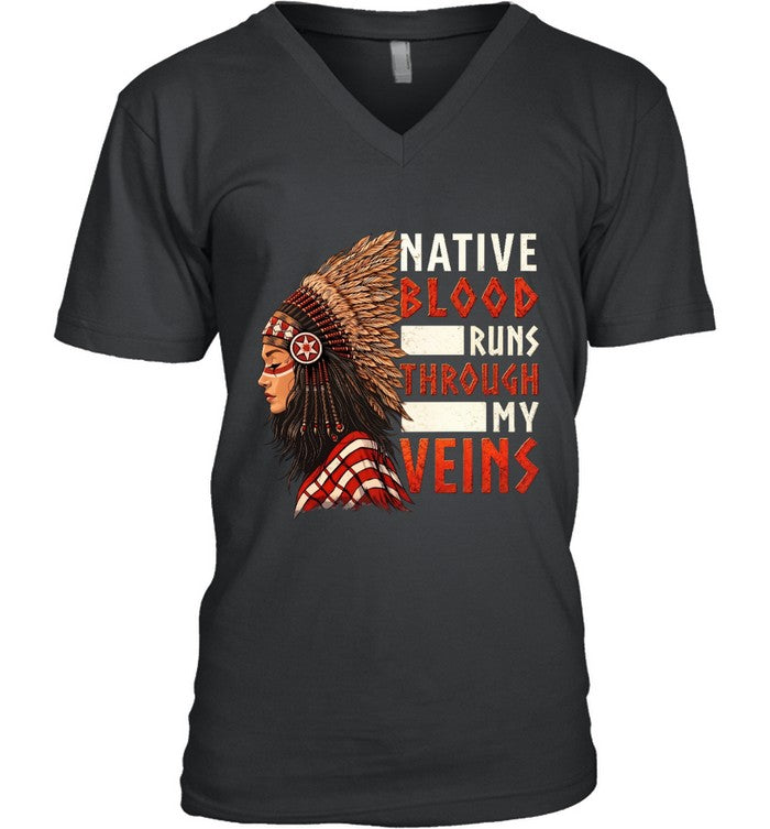 NATIVE BLOOD RUNS THROUGH MY VEINS