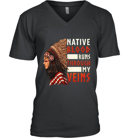 NATIVE BLOOD RUNS THROUGH MY VEINS