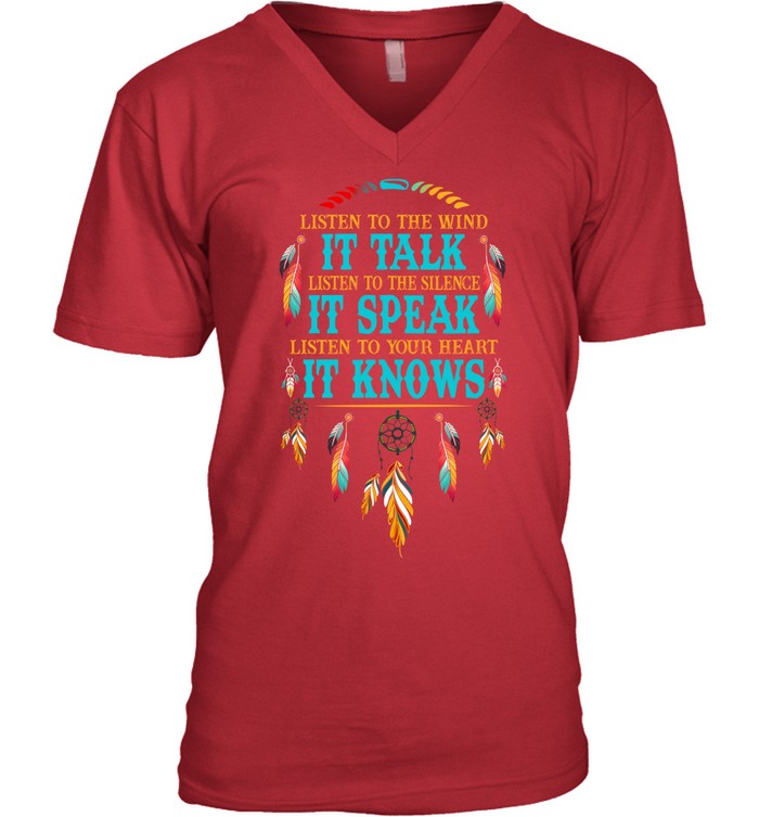 LISTEN TO THE WIND IT TALK LISTEN TO THE SILENCE IT SPEAK LISTEN TO YOUR HEART IT KNOWS