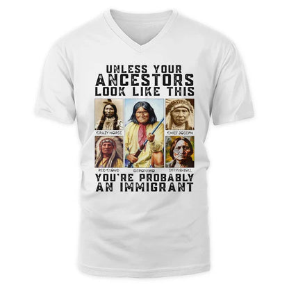 Unless your ancestors look like this you're probably an immigrant