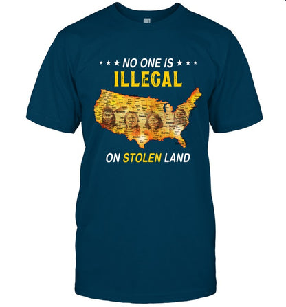 NO ONE IS ILLEGAL ON STOLEN LAND