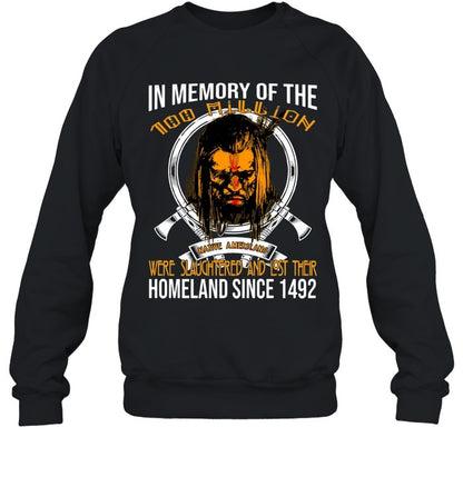 IN MEMORY OF THE HOMELAND SINCE 1492