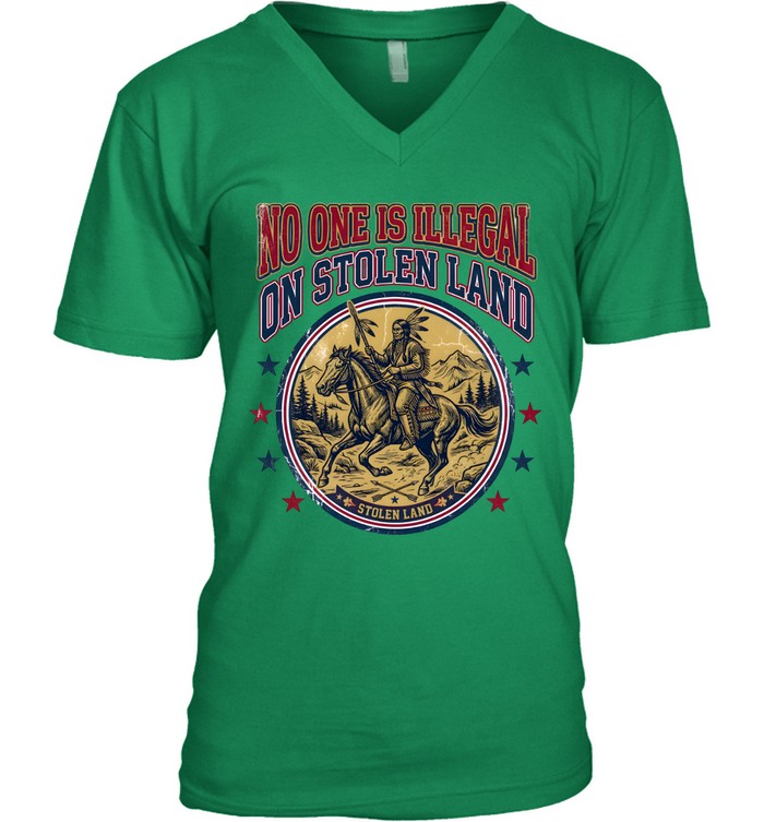 NO ONE IS ILLEGAL ON STOLEN LAND