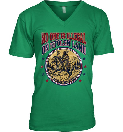 NO ONE IS ILLEGAL ON STOLEN LAND