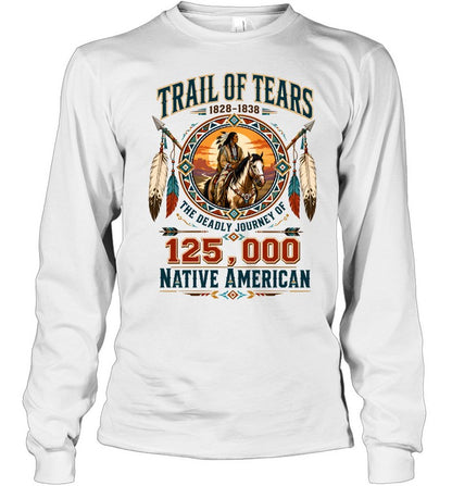 Trail Of Tears 1828-1838 The Deadly Journey Of 125,000 Native American