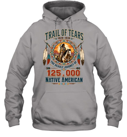 Trail Of Tears 1828-1838 The Deadly Journey Of 125,000 Native American