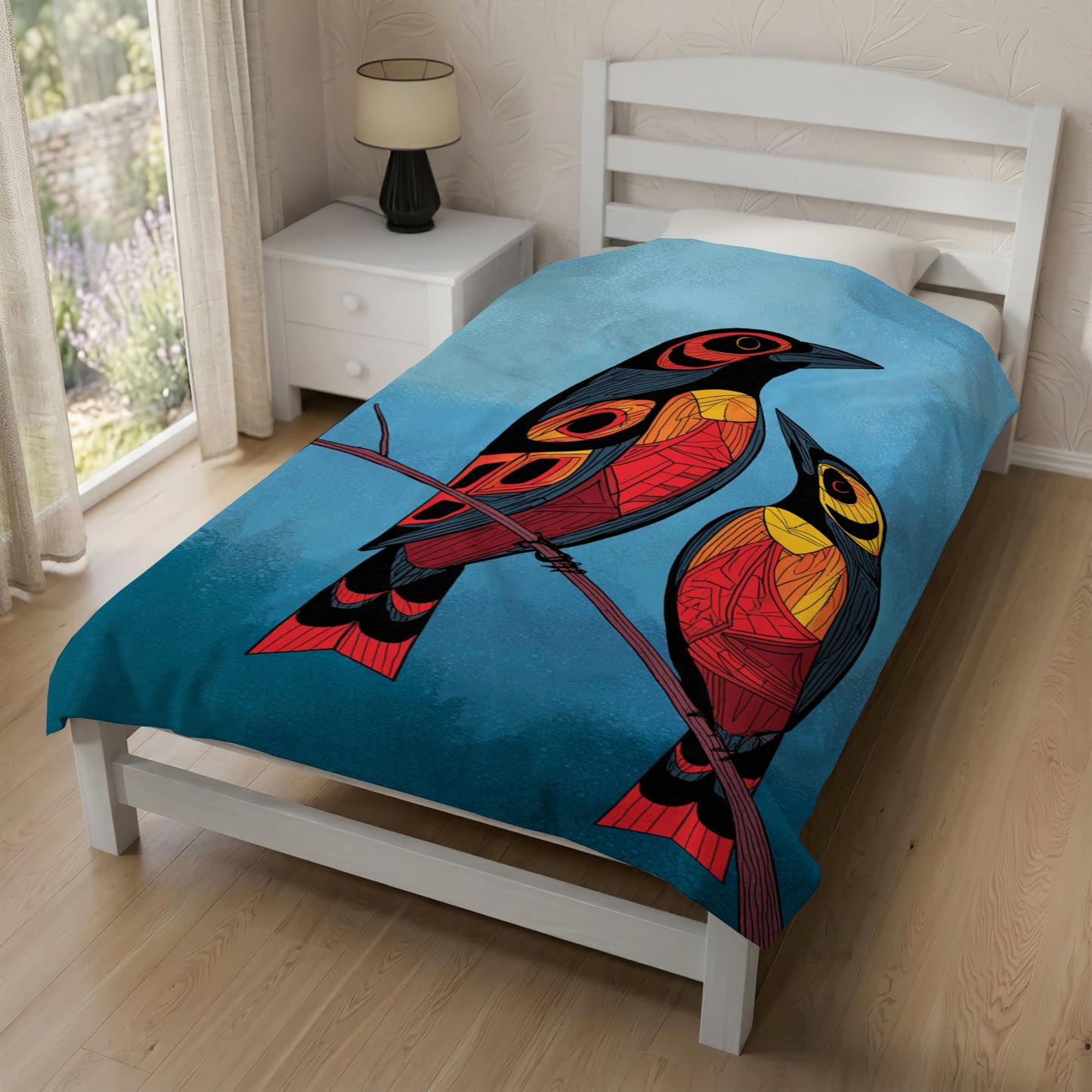 Sacred Bird Spirit Personalized Premium Blanket