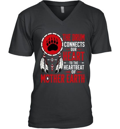 THE DRUM CONNECTS OUR HEART TO THE HEARTBEAT OF MOTHER EARTH