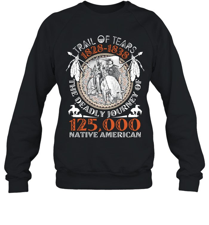 TRAIL OF TEARS 1828-1838 125,000 NATIVE AMERICAN