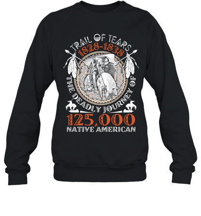TRAIL OF TEARS 1828-1838 125,000 NATIVE AMERICAN