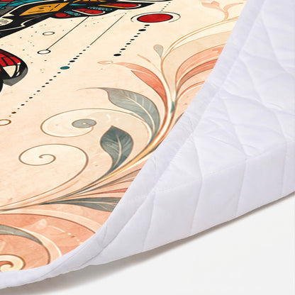 Celestial Hummingbird Legacy Personalized Premium Blanket