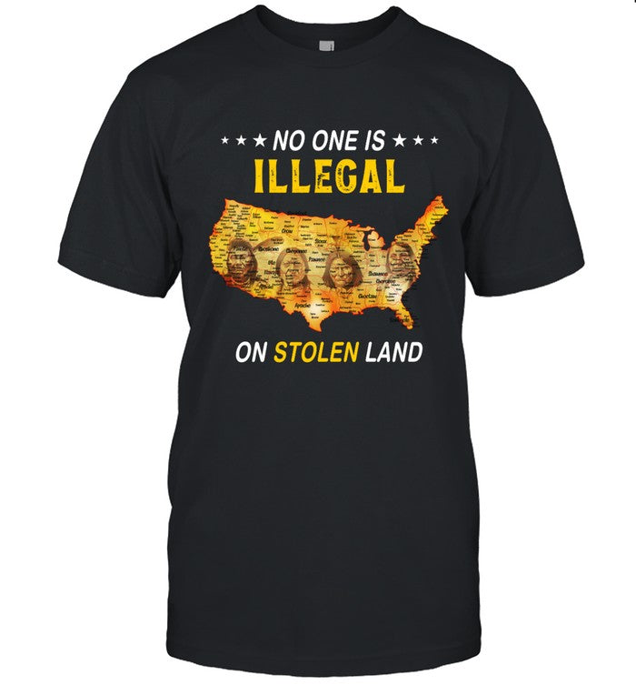 NO ONE IS ILLEGAL ON STOLEN LAND