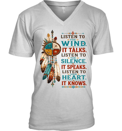 LISTEN TO THE WIND, IT TALKS. LISTEN TO "THE SILENCE," IT SPEAKS. LISTEN TO YOUR HEART, IT KNOWS.