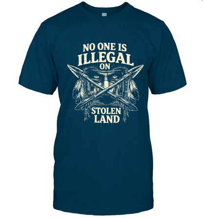 NO ONE IS ILLEGAL ON STOLEN LAND