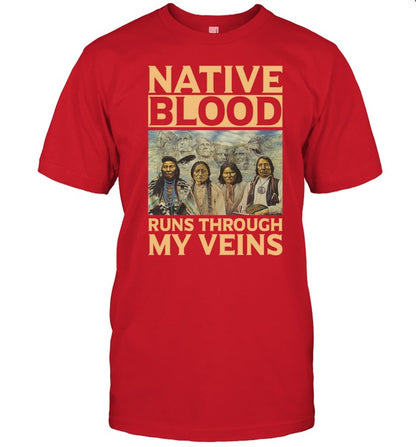 NATIVE BLOOD RUNS THROUGH MY VEINS