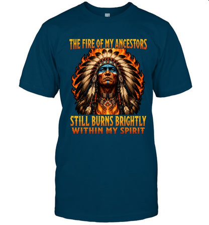 THE FIRE OF MY ANCESTORS STILL BURNS BRIGHTLY WITHIN MY SPIRIT