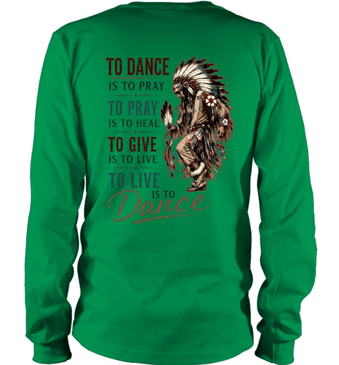 TO DANCE IS TO PRAY. TO PRAY IS TO HEAL. TO GIVE IS TO LIVE. TO LIVE IS TO Dance.