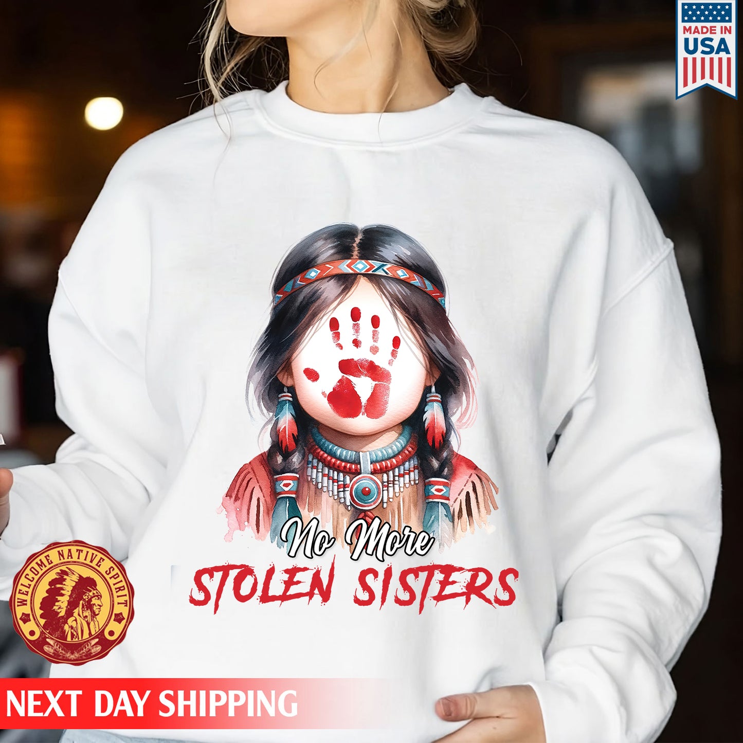 MMIW No More Stolen Sisters No Face Unisex T-Shirt/Hoodie/Sweatshirt