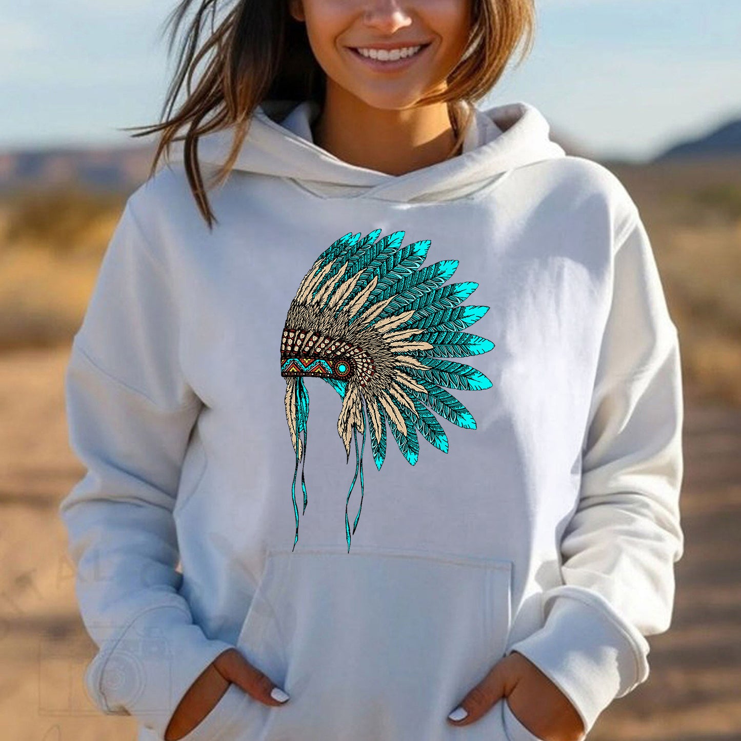 MMIW Awareness Indigenous Blue Leather Unisex T-Shirt/Hoodie/Sweatshirt