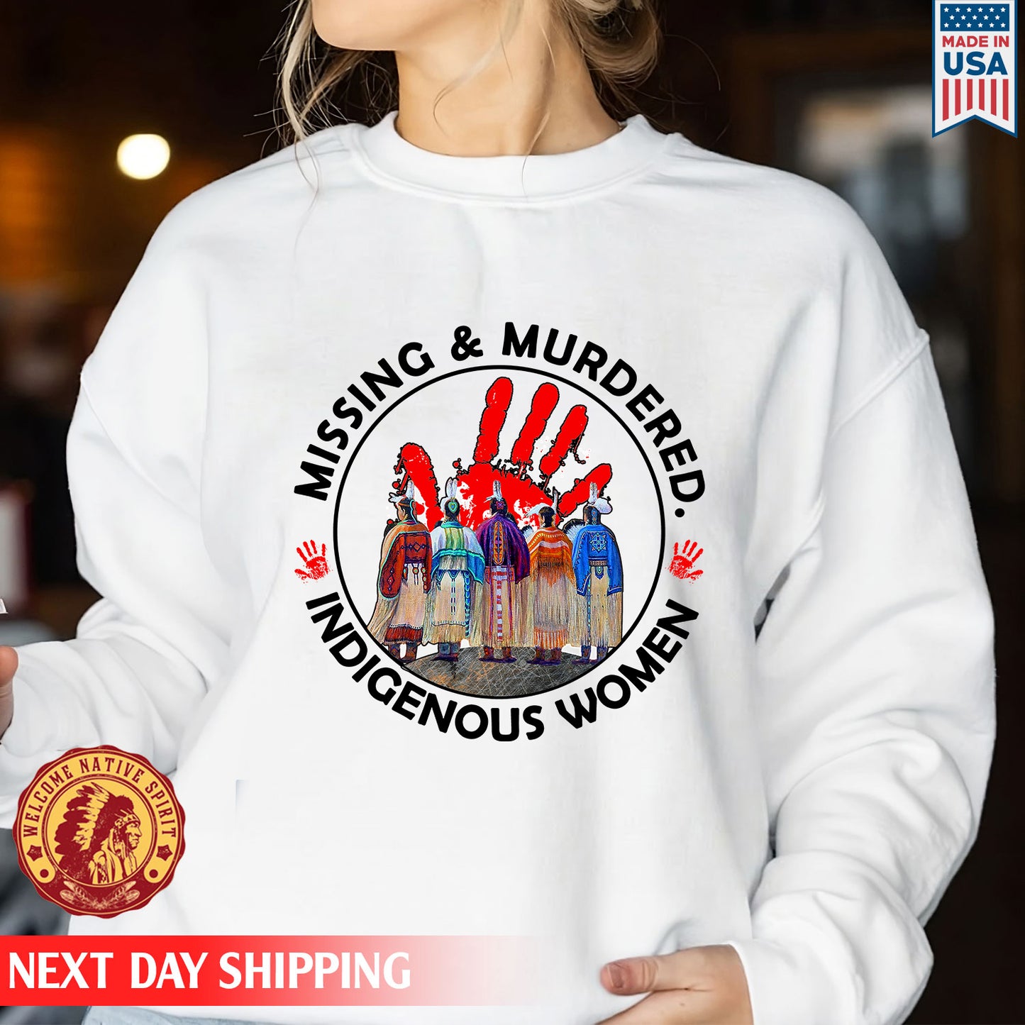 MMIW Red Hand Women Together Unisex T-Shirt/Hoodie/Sweatshirt