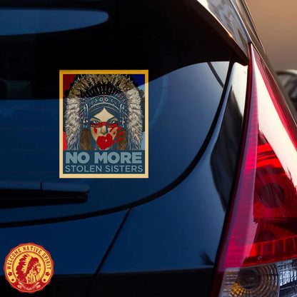 No More Stolen Sisters Car Decal