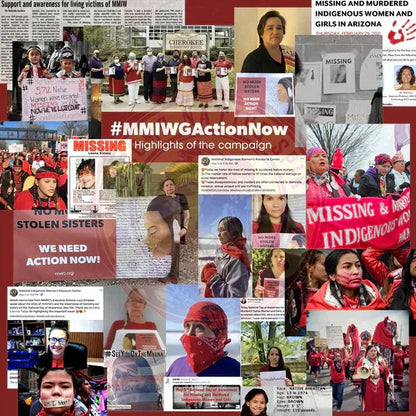 MMIW For My Sisters I Wear Red, No More Stolen Sisters, Woman Red Hand Unisex T-Shirt/Hoodie/Sweatshirt