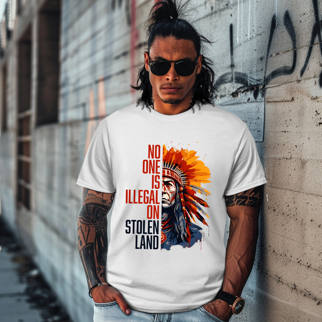 NO ONE IS ILLEGAL ON STOLEN LAND