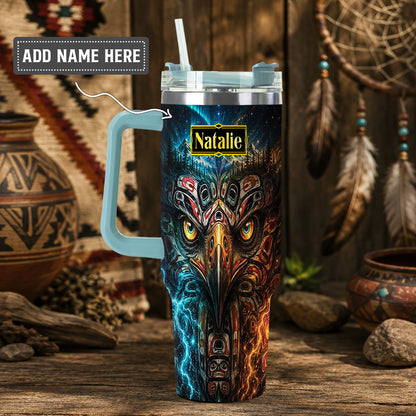Eagle Thunder Spirit Personalized Tumbler