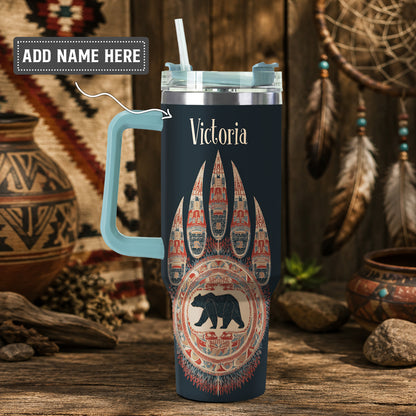 Bear Paw Guardian Personalized Tumbler
