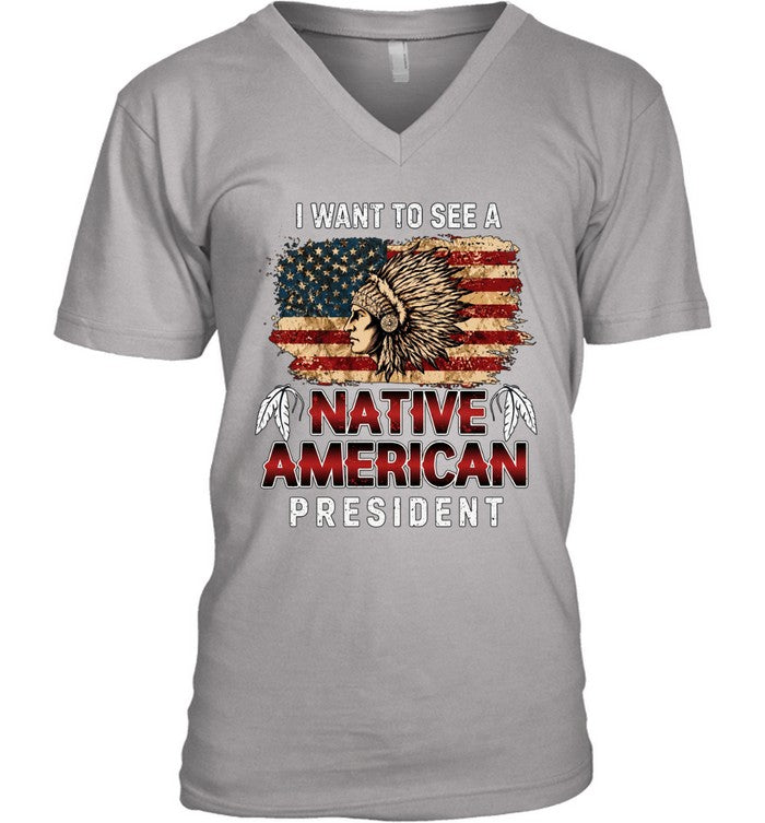 I WANT TO SEE A NATIVE AMERICAN PRESIDENT