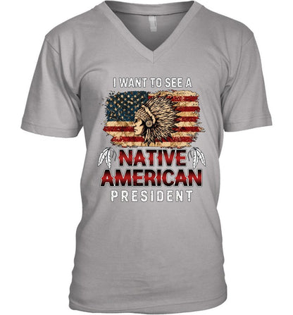 I WANT TO SEE A NATIVE AMERICAN PRESIDENT
