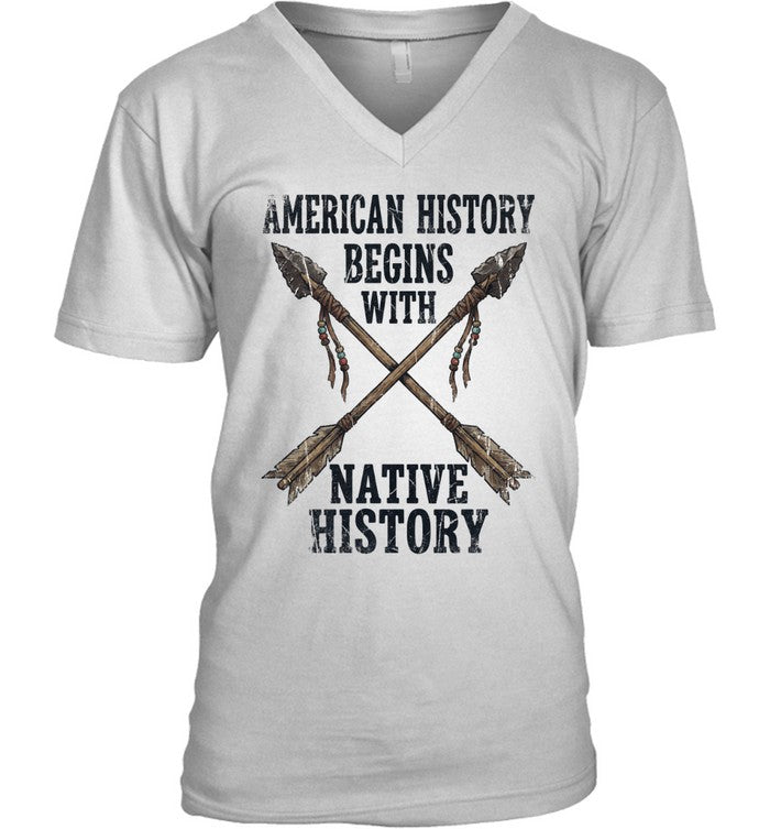 AMERICAN HISTORY BEGINS WITH NATIVE HISTORY