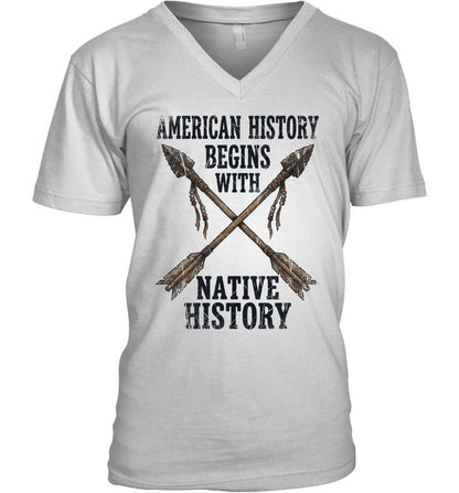 AMERICAN HISTORY BEGINS WITH NATIVE HISTORY