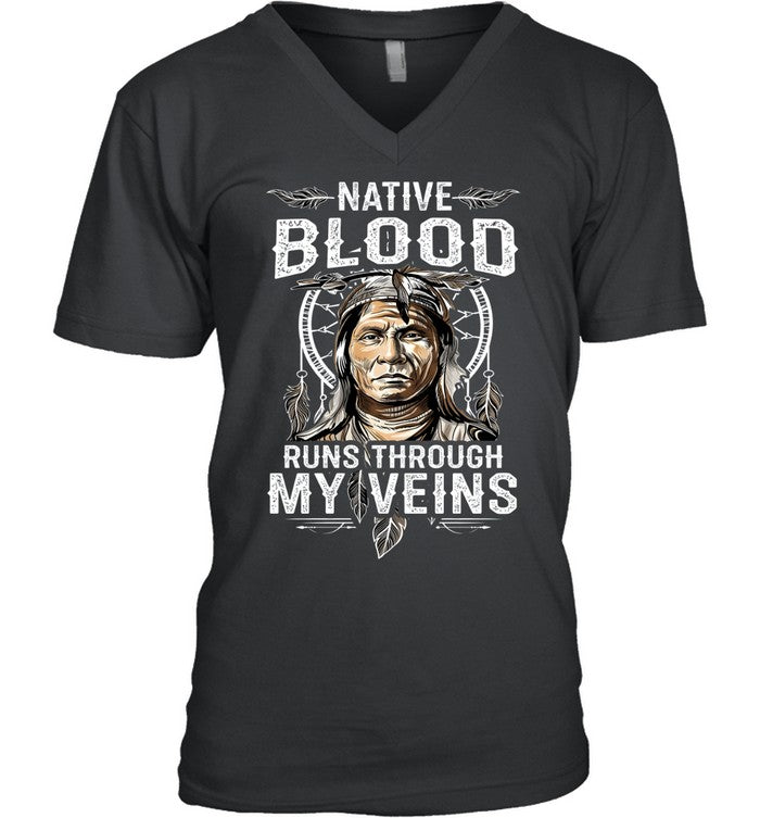 NATIVE BLOOD RUNS THROUGH MY VEINS