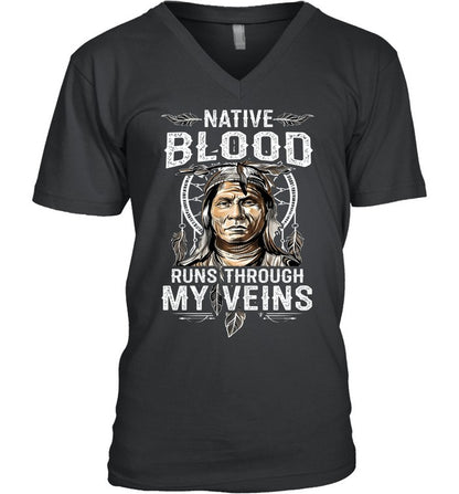 NATIVE BLOOD RUNS THROUGH MY VEINS