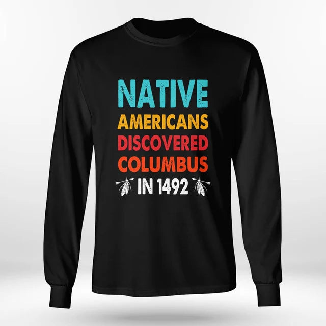 Native Americans Discovered Columbus In 1492