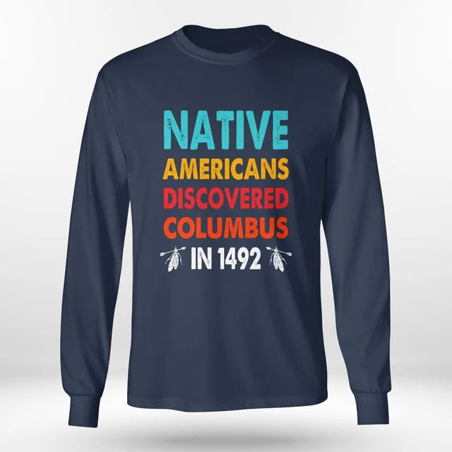 Native Americans Discovered Columbus In 1492
