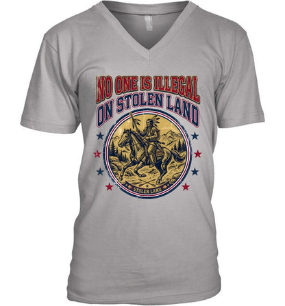 NO ONE IS ILLEGAL ON STOLEN LAND