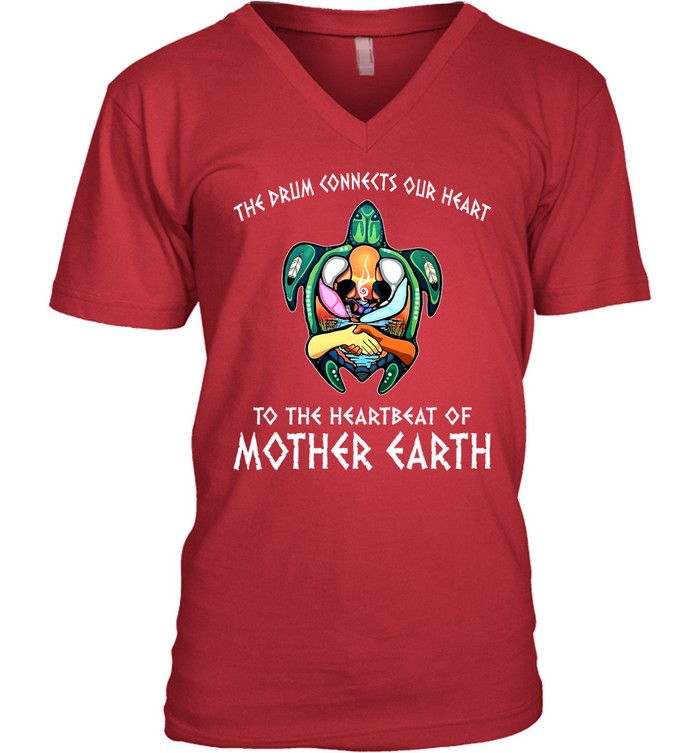 THE DRUM CONNECTS OUR HEART TO THE HEARTBEAT OF MOTHER EARTH