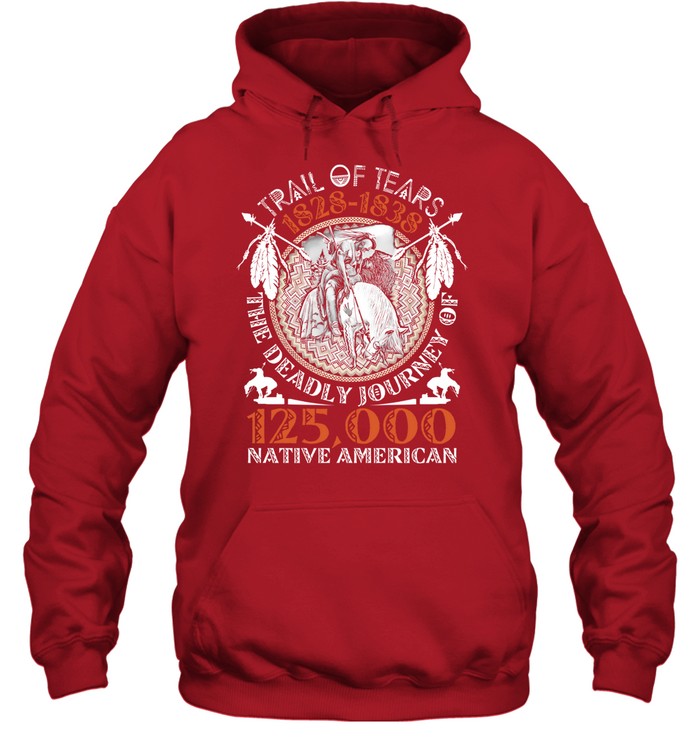TRAIL OF TEARS 1828-1838 125,000 NATIVE AMERICAN