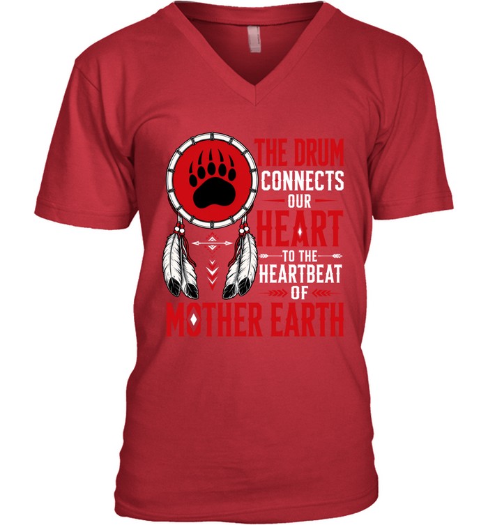 THE DRUM CONNECTS OUR HEART TO THE HEARTBEAT OF MOTHER EARTH